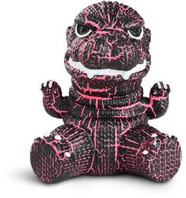 Handmade by Robots - Godzilla #379 (Pink & Black Crackle) - COLLECTIBLES - Multicolor