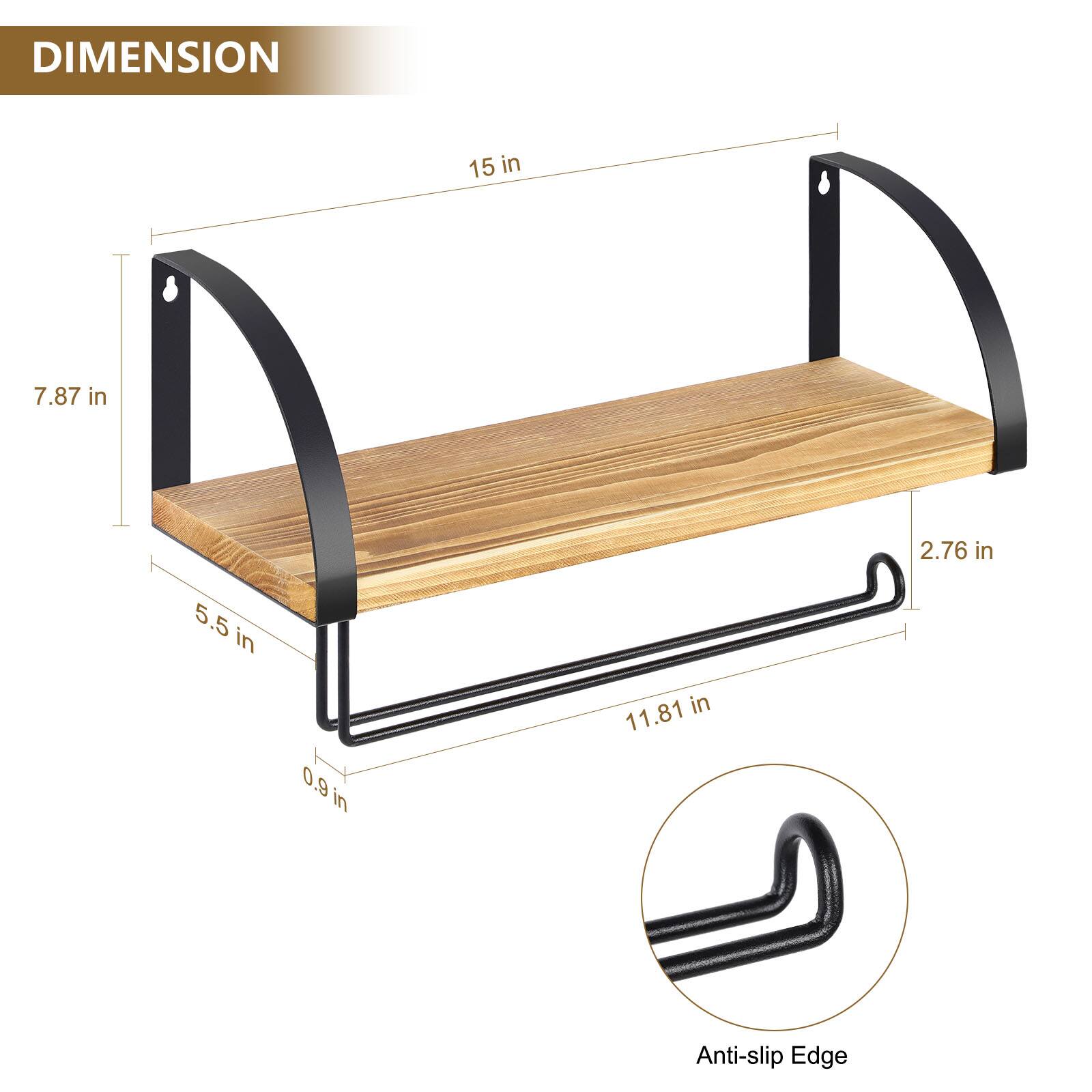 DIMENSION  
15 in  
7.87 in  
5.5 in  
0.9 in  
11.81 in  
2.76 in  
Anti-slip Edge