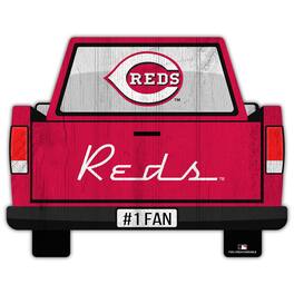 Fan Creations - Cincinnati Reds 12'' x 12'' Truck Back D-cor - Multicolor