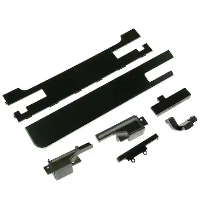 Front. GE Profile - Door Swing Revese Kit for Steam Closet Model PFH18HSPVMC - Mirrored Carbon.
