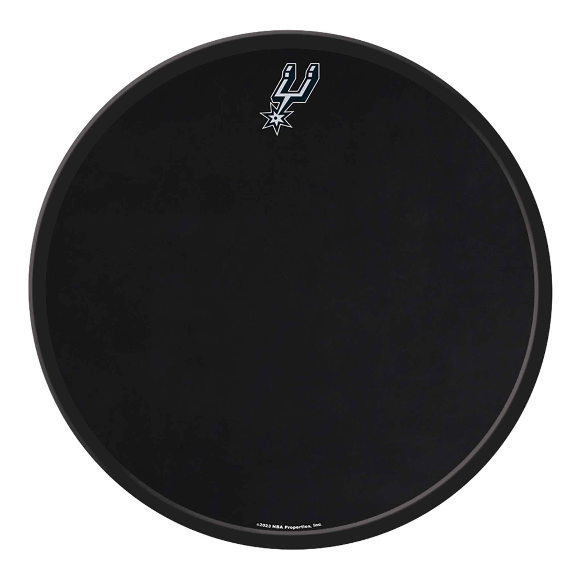 San Antonio Spurs 17.5" Modern Disc Chalkboard