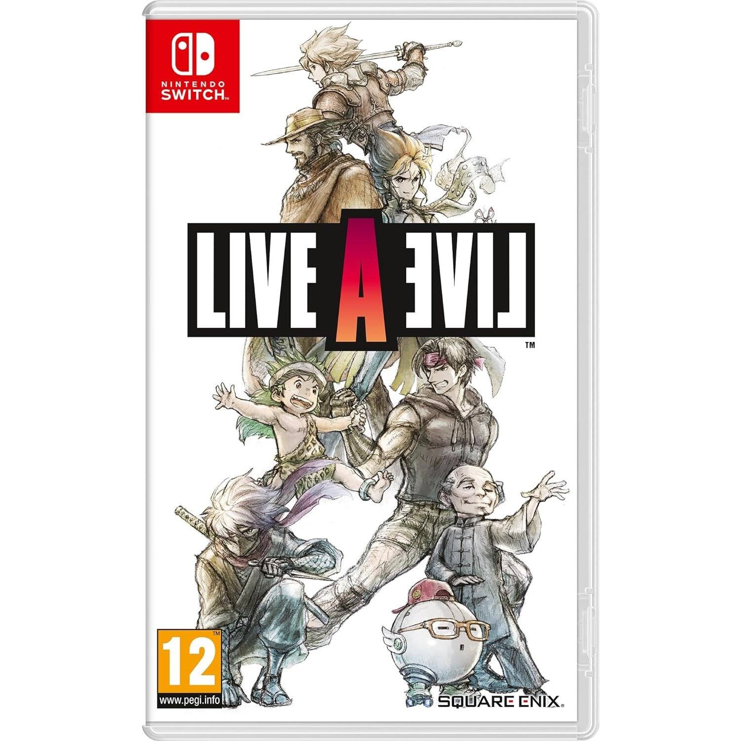 Nintendo Switch. Live A Live™ - 12 www.pegi.info Square Enix. - T (Teen 13+)