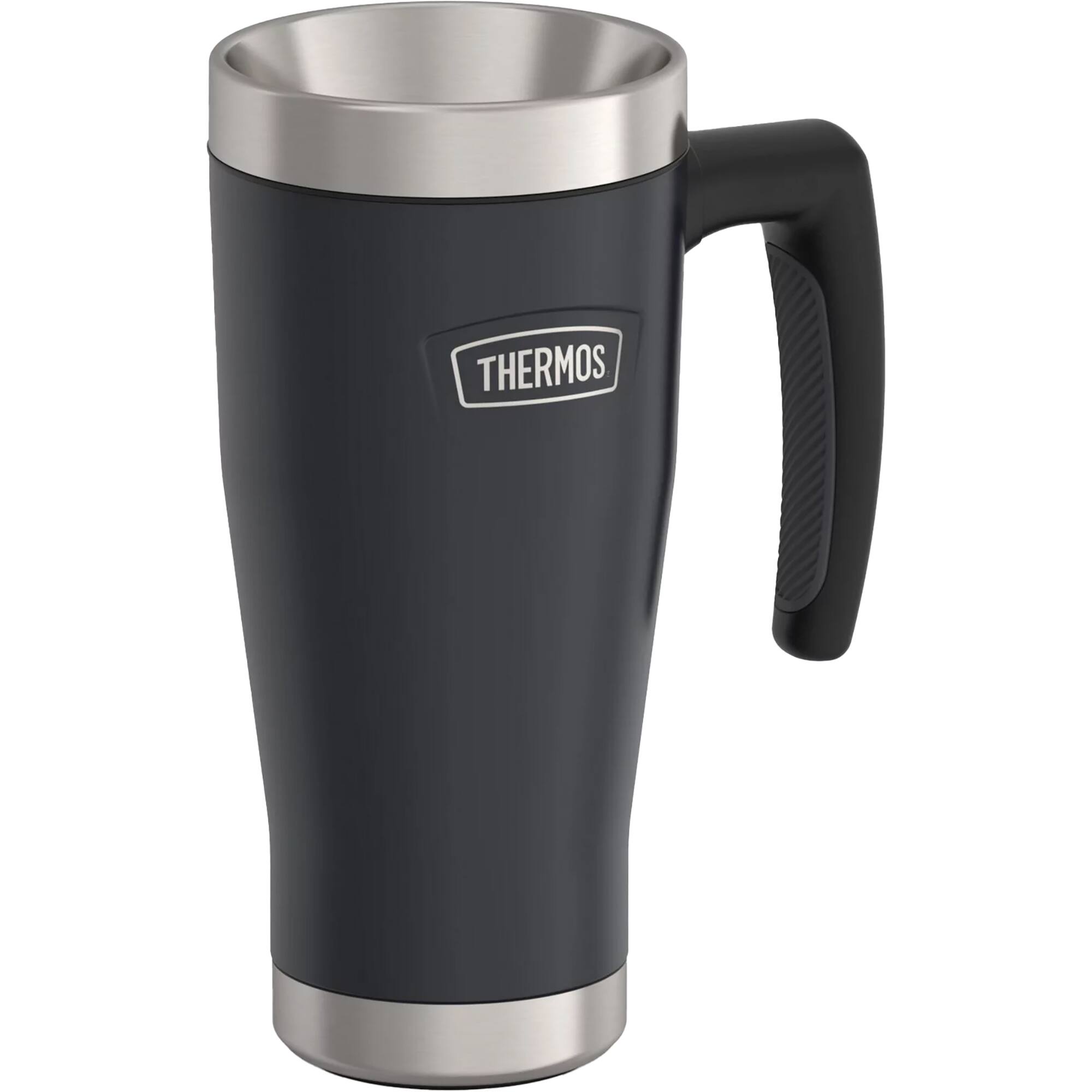 Alt View 1. Thermos - Thermos 16 oz. Icon Stainless Steel Travel Mug - Granite - Granite.