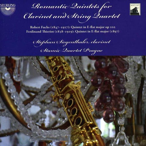 Stephan Siegenthaler - Romantic Quintets for Clarinet & String Quartet   - COMPACT DISCS [CD] price history on PriceWatchPro