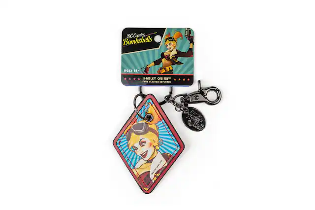 DC Comics Bombshells AGES 14+ HARLEY QUINN™ FAUX LEATHER KEYCHAIN
DC Comics™ & DCComics™