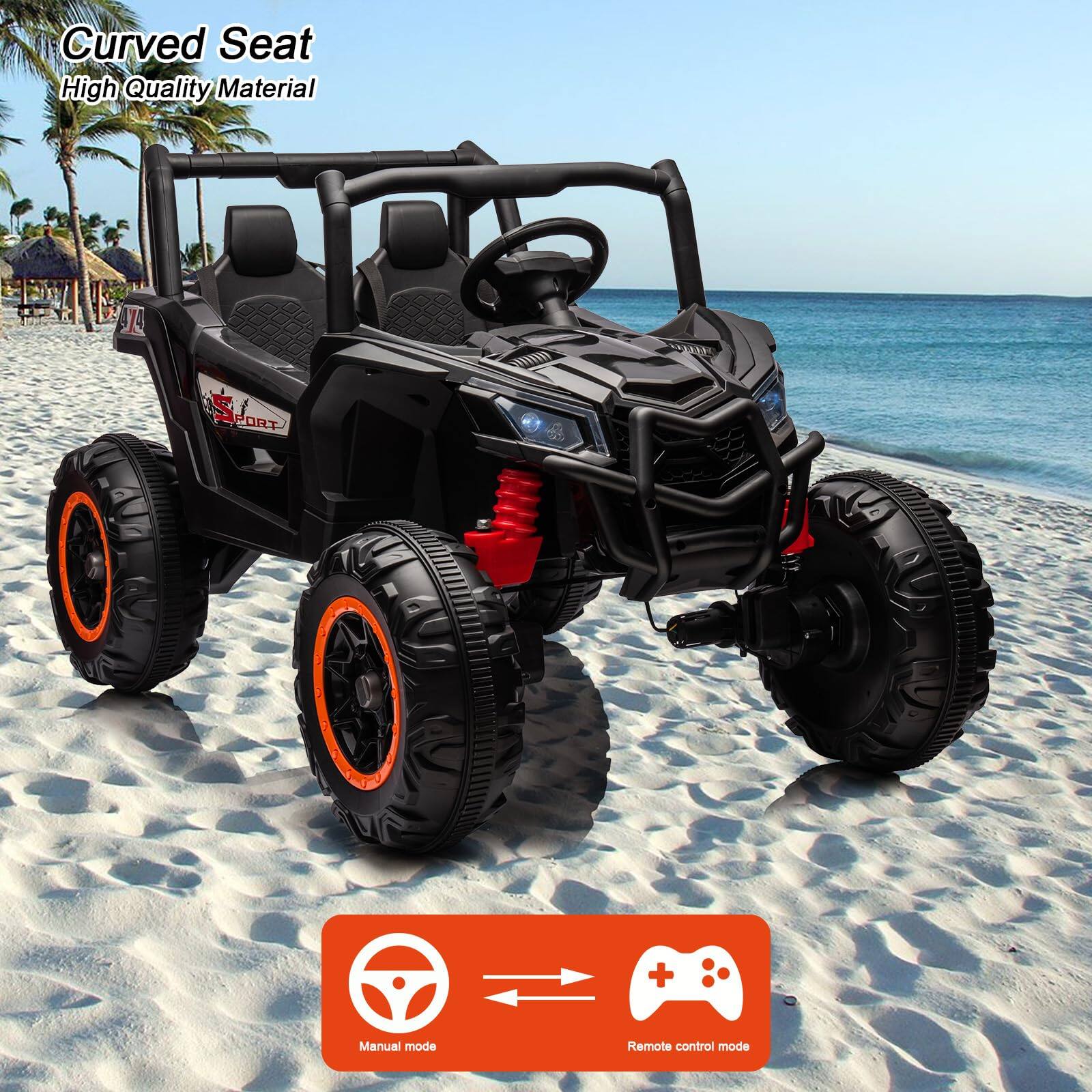 Curved Seat  
High Quality Material  

14 SPORT  

Manual mode  
Remote control mode