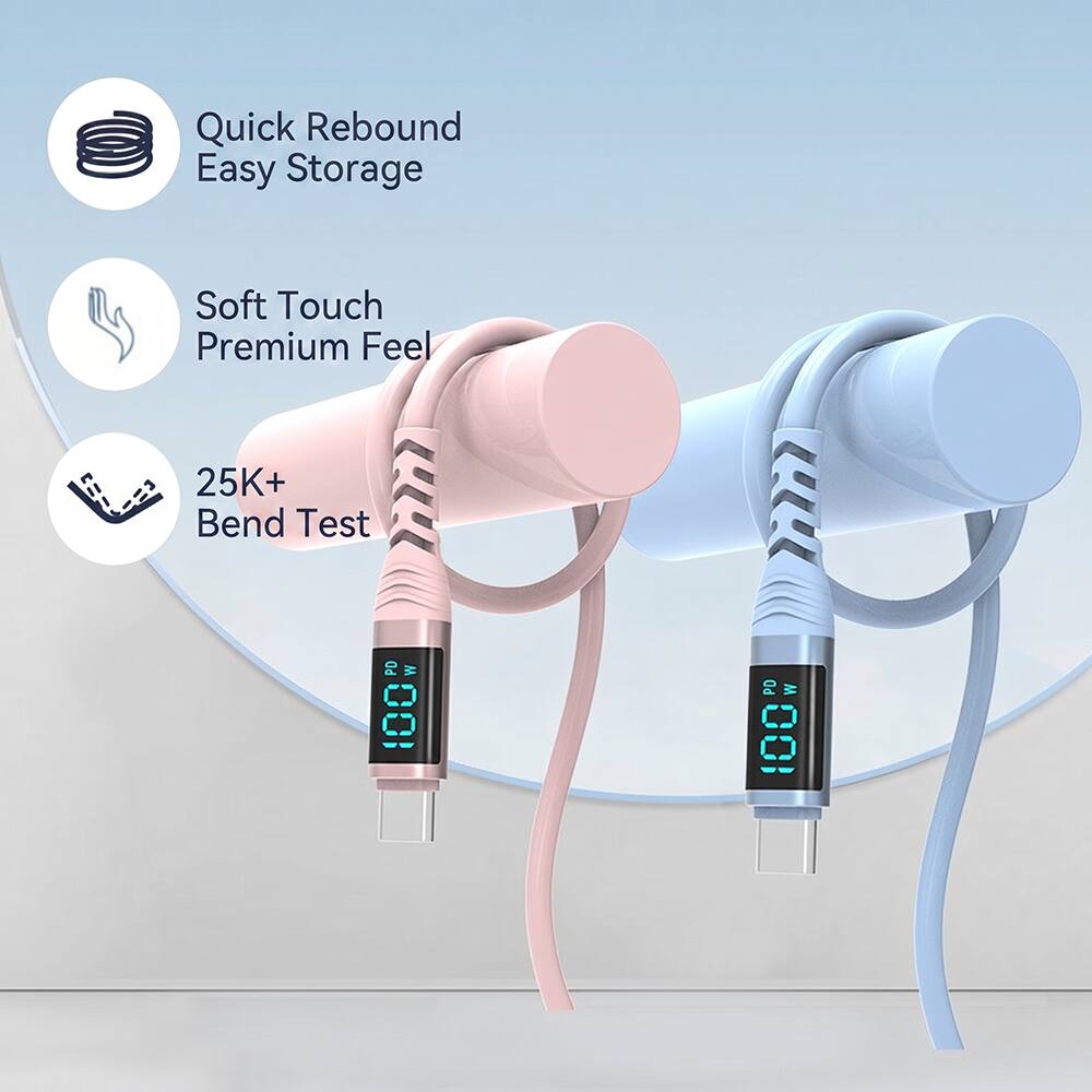 Quick Rebound Easy Storage  
Soft Touch Premium Feel  
25K+ Bend Test  
2 PD