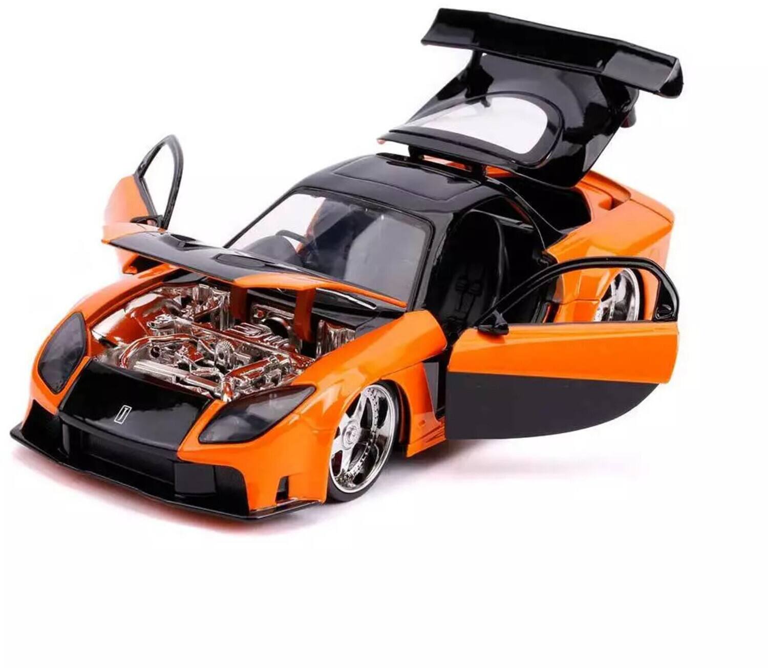 Alt View 2. Jada Toys - Jada Toys - 1:24 Fast & Furious 3 - Han's Mazda Rx-7  - COLLECTABLES - Multicolor.