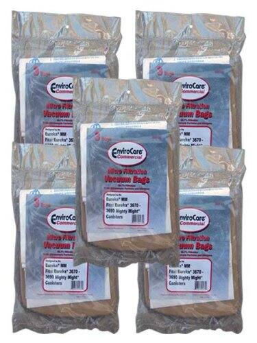 EnviroCore Commercial Vacuum Bags  
Eureka MM  
Eureka Mighty Might Canisters  
3670  
3690