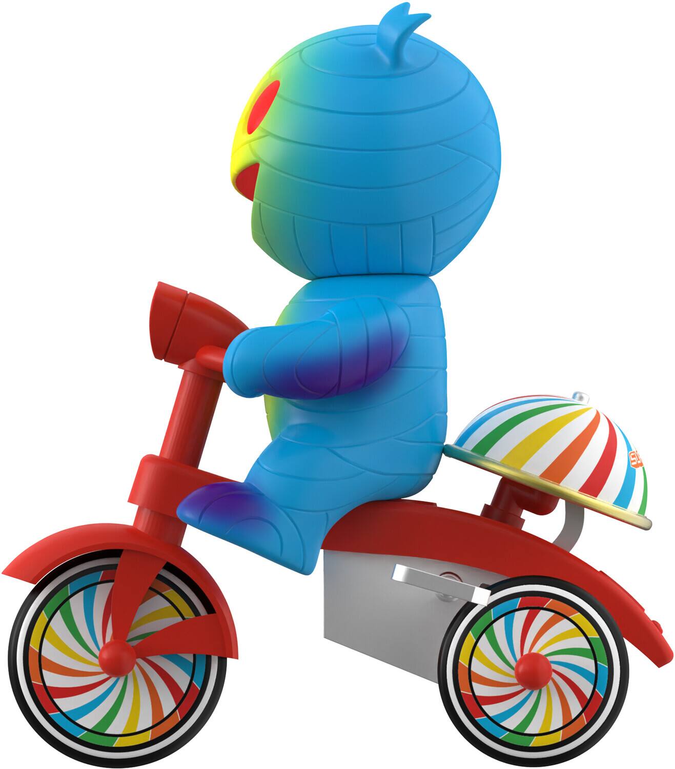 Alt View 4. Super7 - Super7 - Super Cycles - Mummy Boy (Blue with Red Trike)   - COLLECTIBLES - Multicolor.