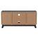 Alt View 11. CorLiving - Hollywood Wood Grain TV Stand with Drawers for Most TVs up to 55" - Dark Grey.