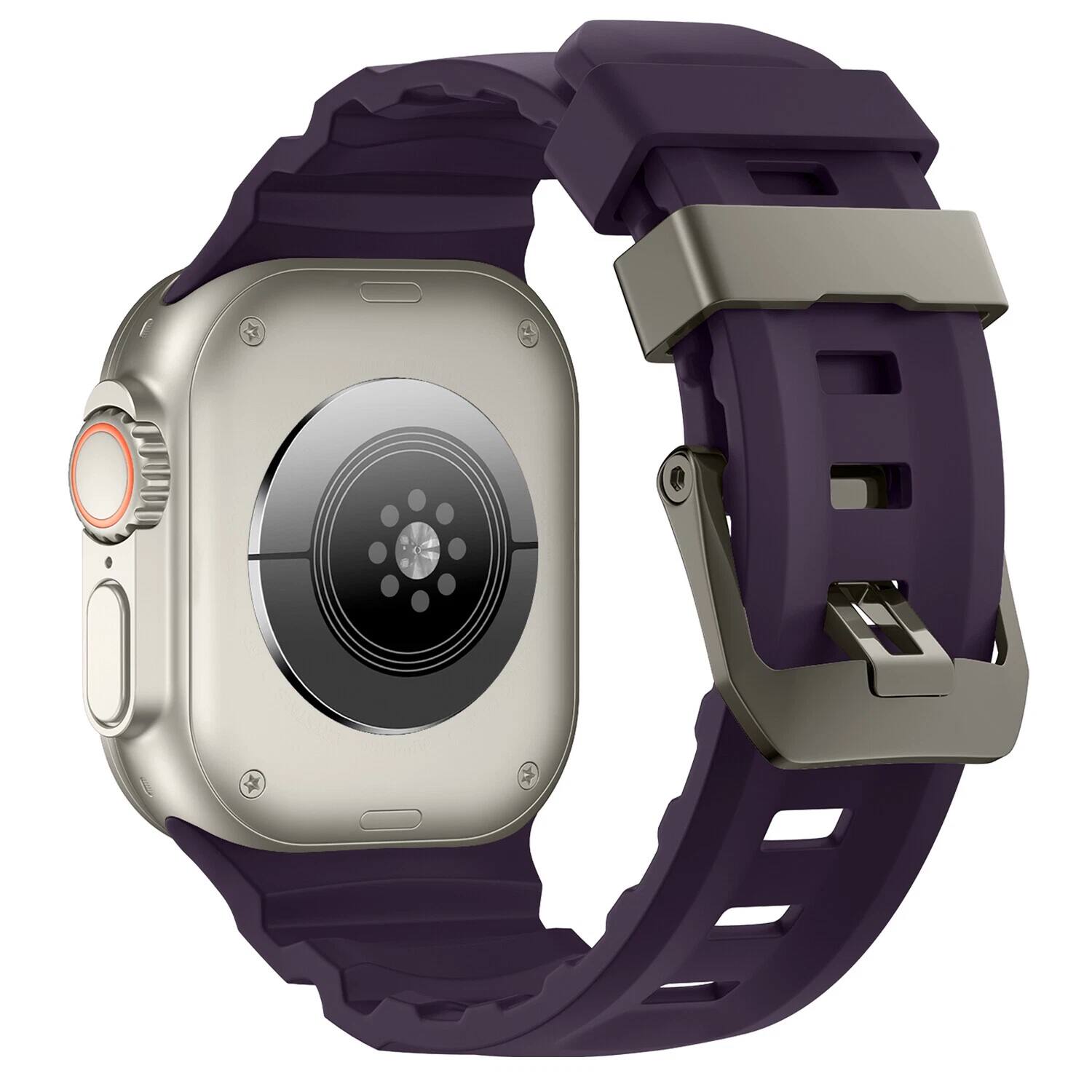 Plum-Titanium Buckle