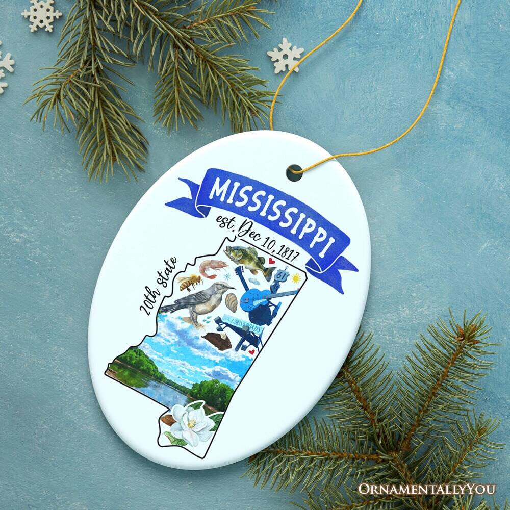 MISSISSIPPI  
est. Dec 10, 1817  
20th state  

ORNAMENTALLY YOU