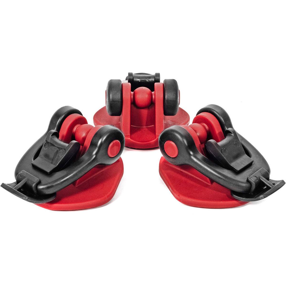 Front. Sachtler - Sachtler Rubber Feet with Quick Release for Flowtech 75/100 Tripod.