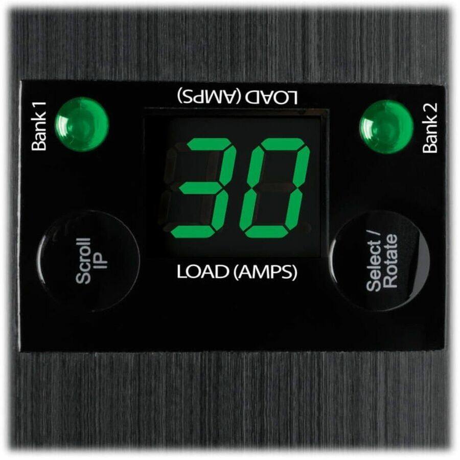 1 Bank1 Scroll IP (AMPS) LOAD 30 LOAD (AMPS) / Select Rotate Bank2