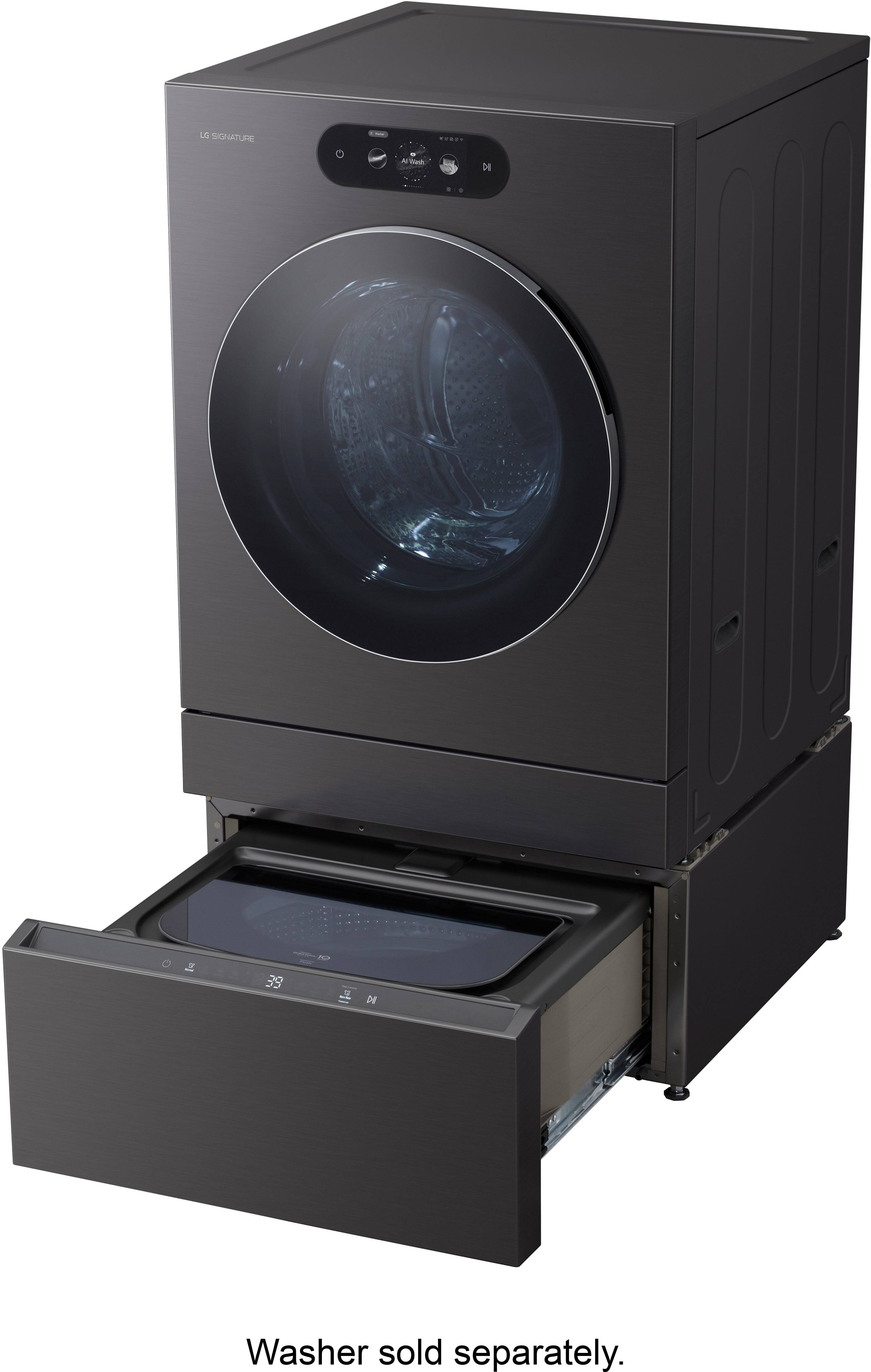 LG SIGNATURE d Sa D ~ 33 1e N
Washer sold separately.