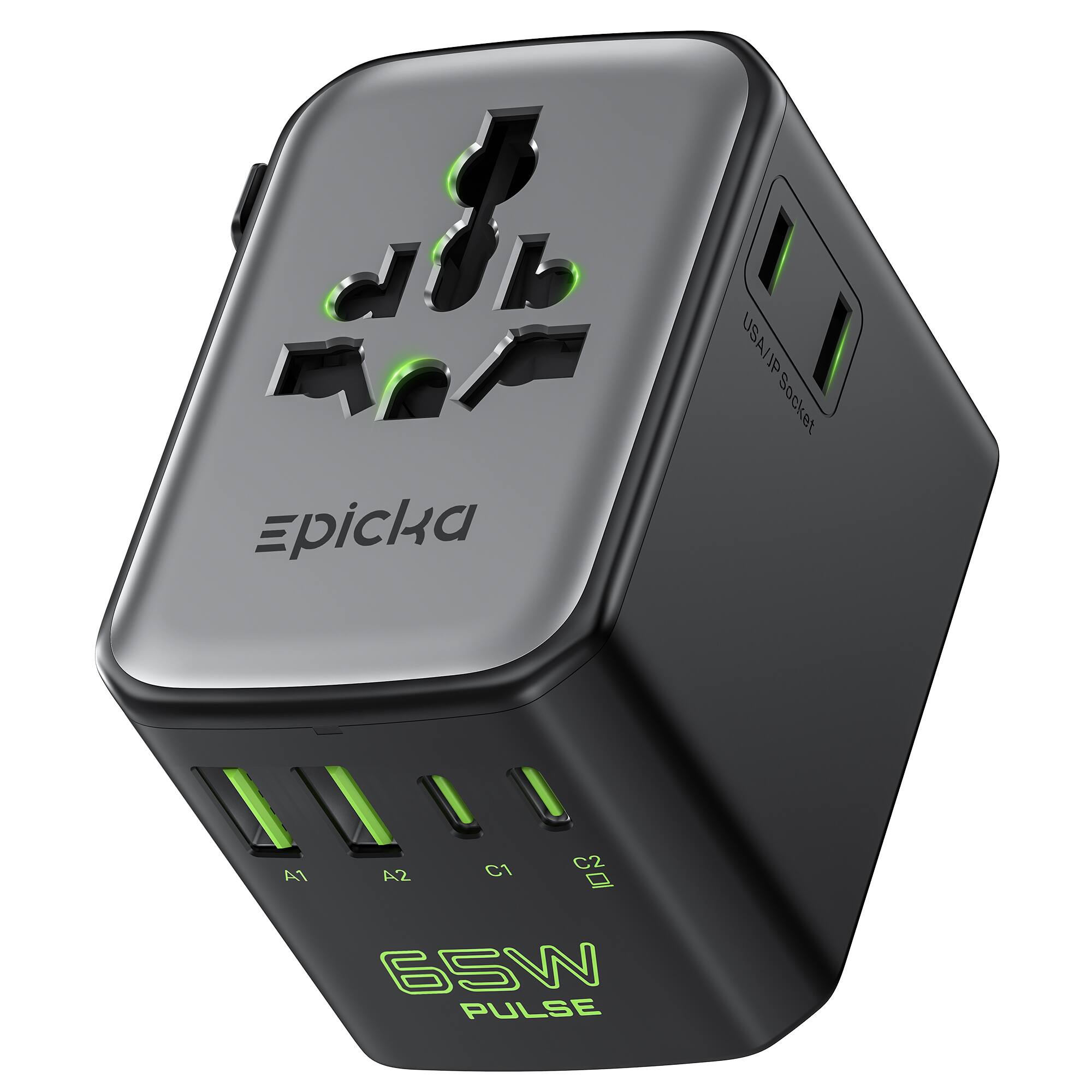 Epicka  
65W PULSE  
USA/JP Socket  
C1 C2 A1 A2