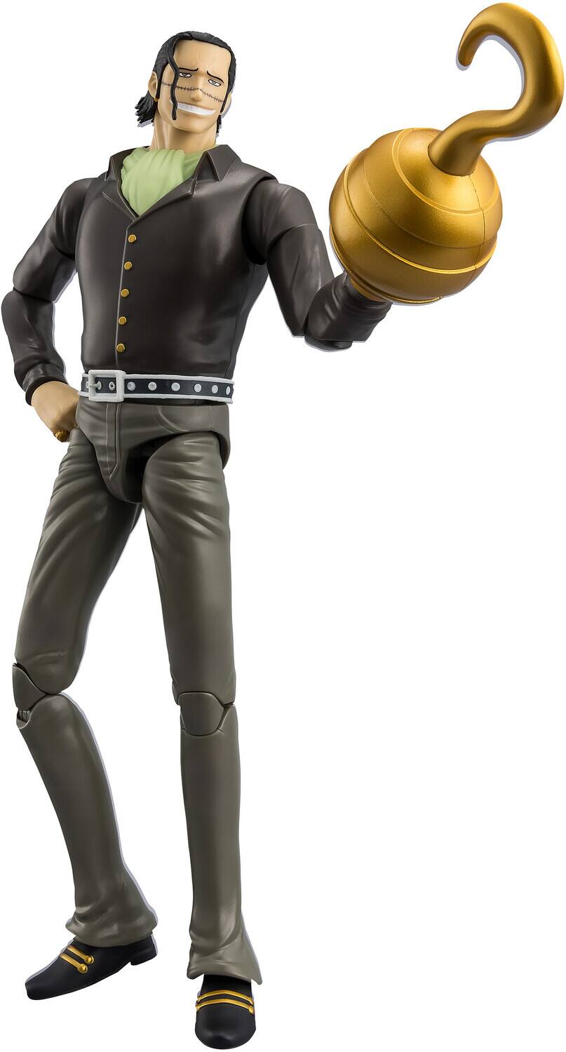 Alt View 1. Bandai - Anime Heroes - One Piece - Crocodile 6.5" Action Figure   - COLLECTIBLES - Multicolor.