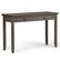 Front. Simpli Home - Artisan Console Sofa Table - Farmhouse Grey.