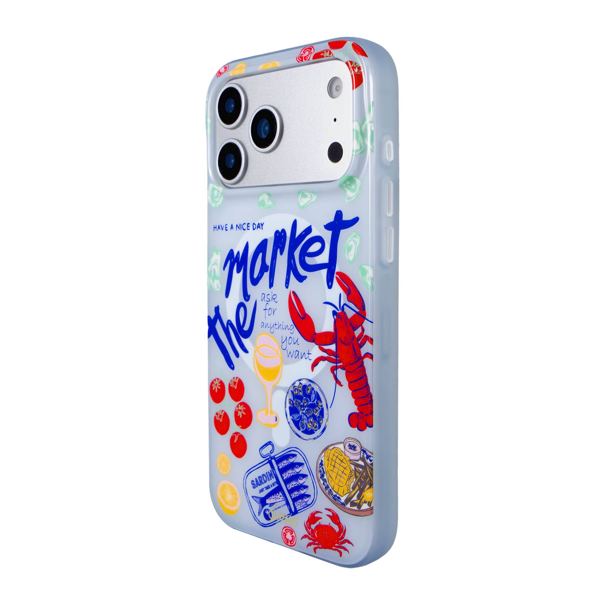 Sonix iPhone 17 Pro Max Case Coastal Market Multi - Best Buy