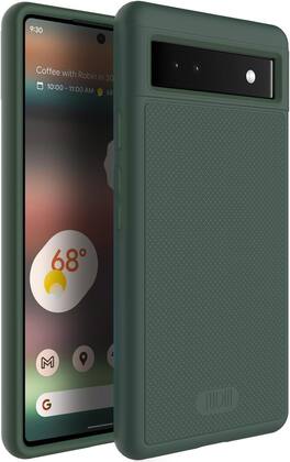 TUDIA - MergeGrip for Google Pixel 6a Case 2022 Enhanced Grip - Pine Green