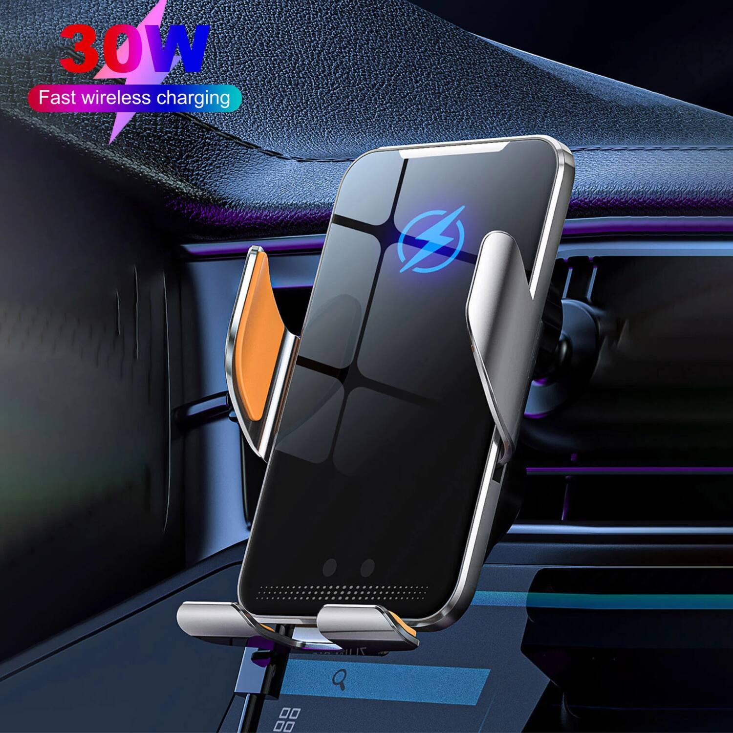 30W  
Fast wireless charging