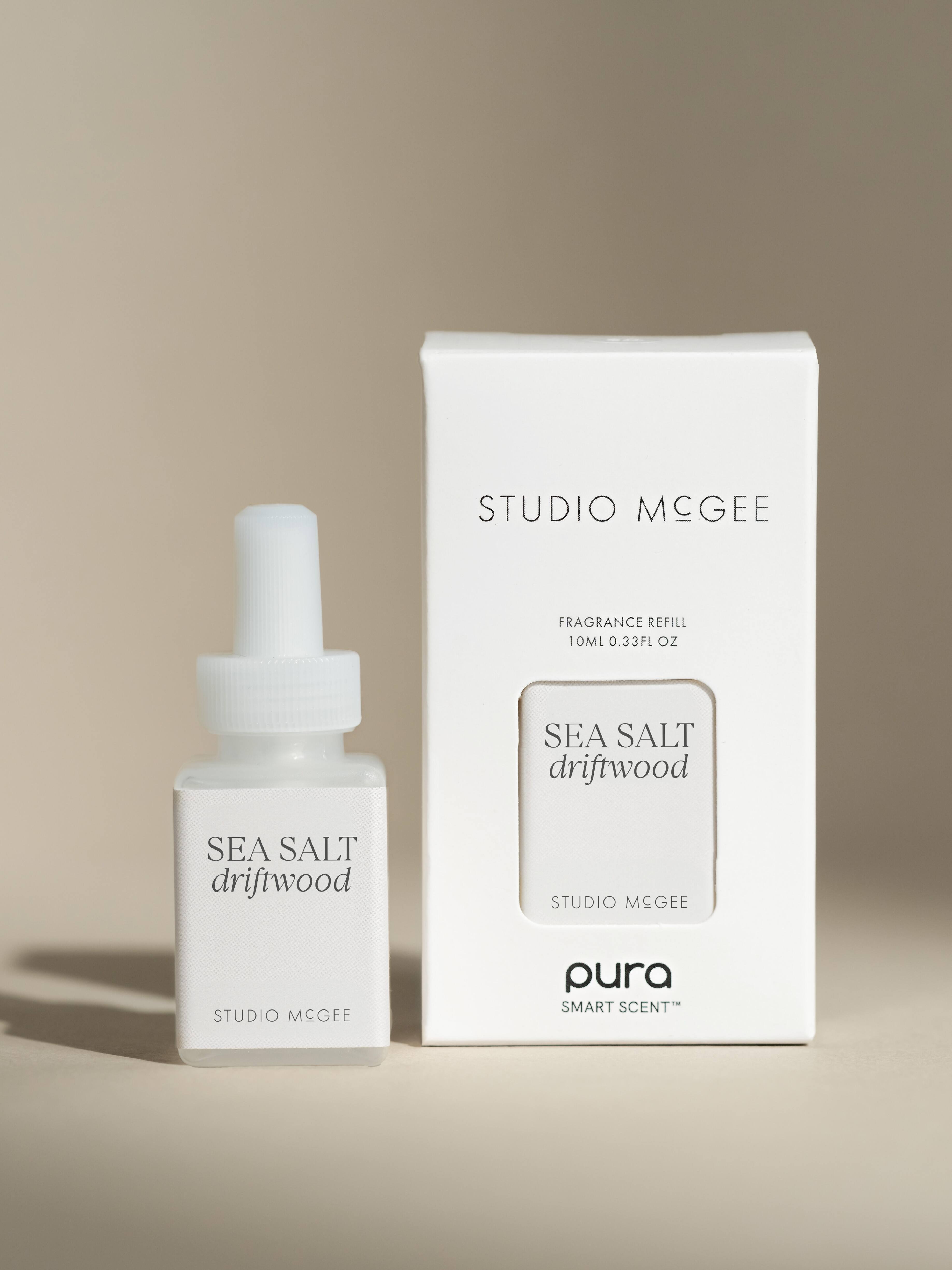 STUDIO McGEE FRAGRANCE REFILL 10ML 0.33FL Oz SEA SALT driftwood SEA SALT driftwood STUDIO McGEE STUDIO McGEE pura SMART SCENT