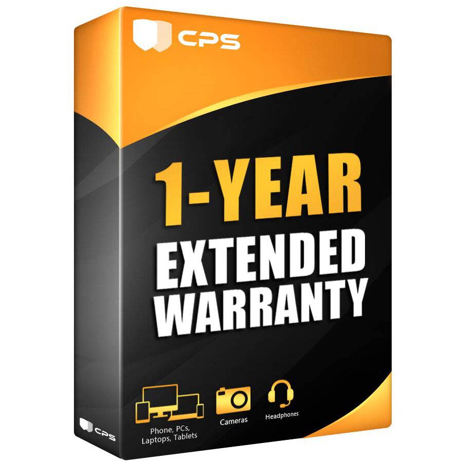 CPS 1-YEAR EXTENDED WARRANTY  
CPS Phone, PCs, Laptops, Tablets, Cameras, Headphones