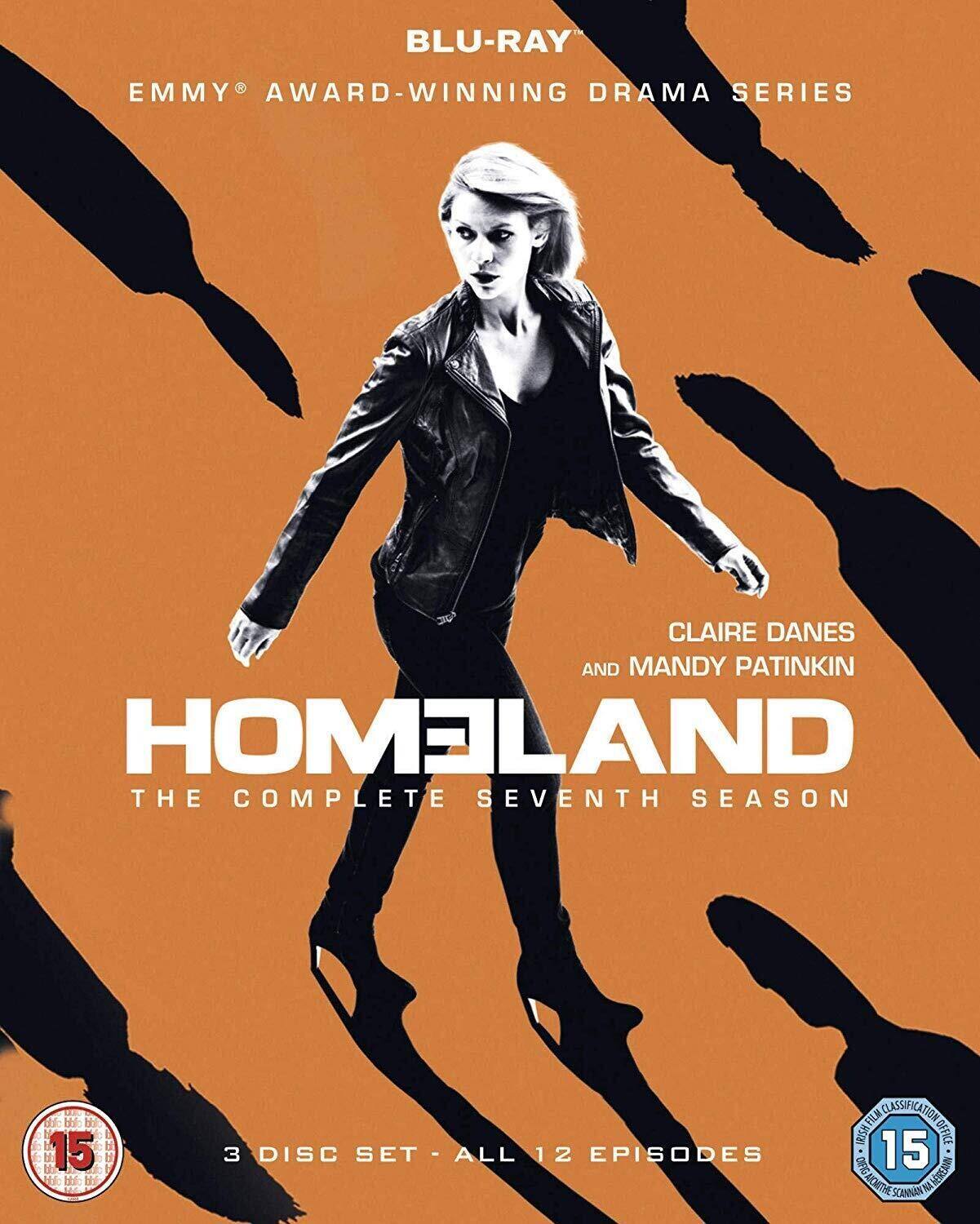 Front. Homeland: The Complete Seventh Season   - BLU-RAY.