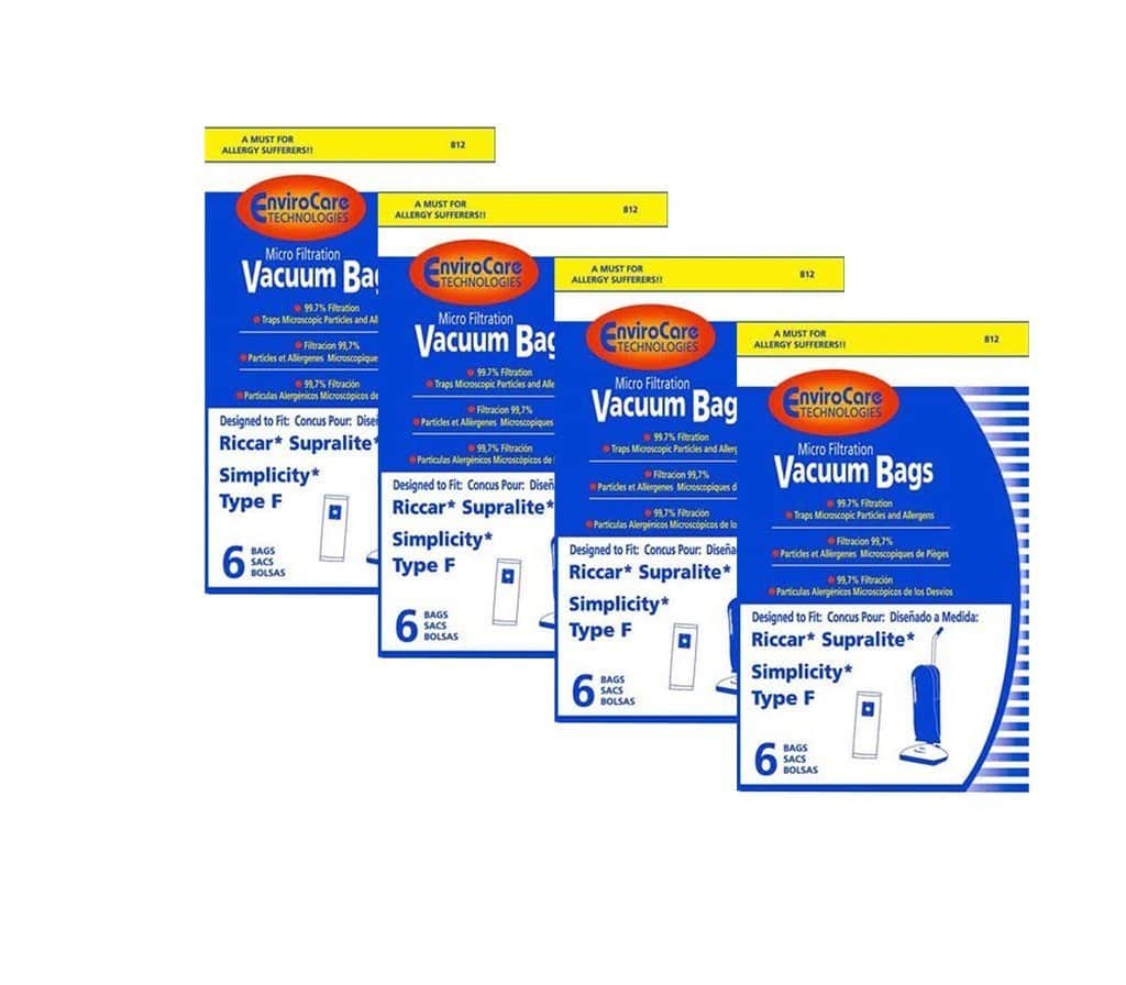 EnviroCare - Vacuum Bags for Vacuum Part #812 24 Pack