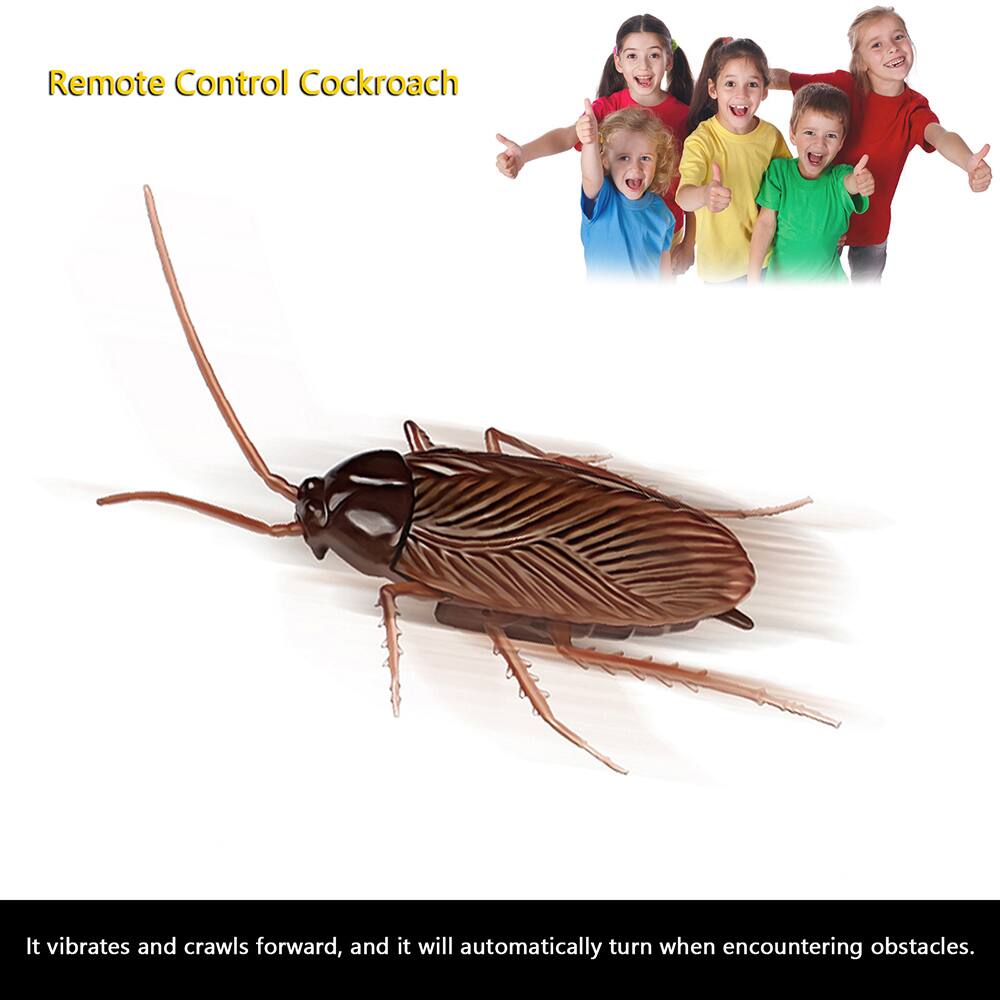 Remote Control Cockroach

It vibrates and crawls forward, and it will automatically turn when encountering obstacles.