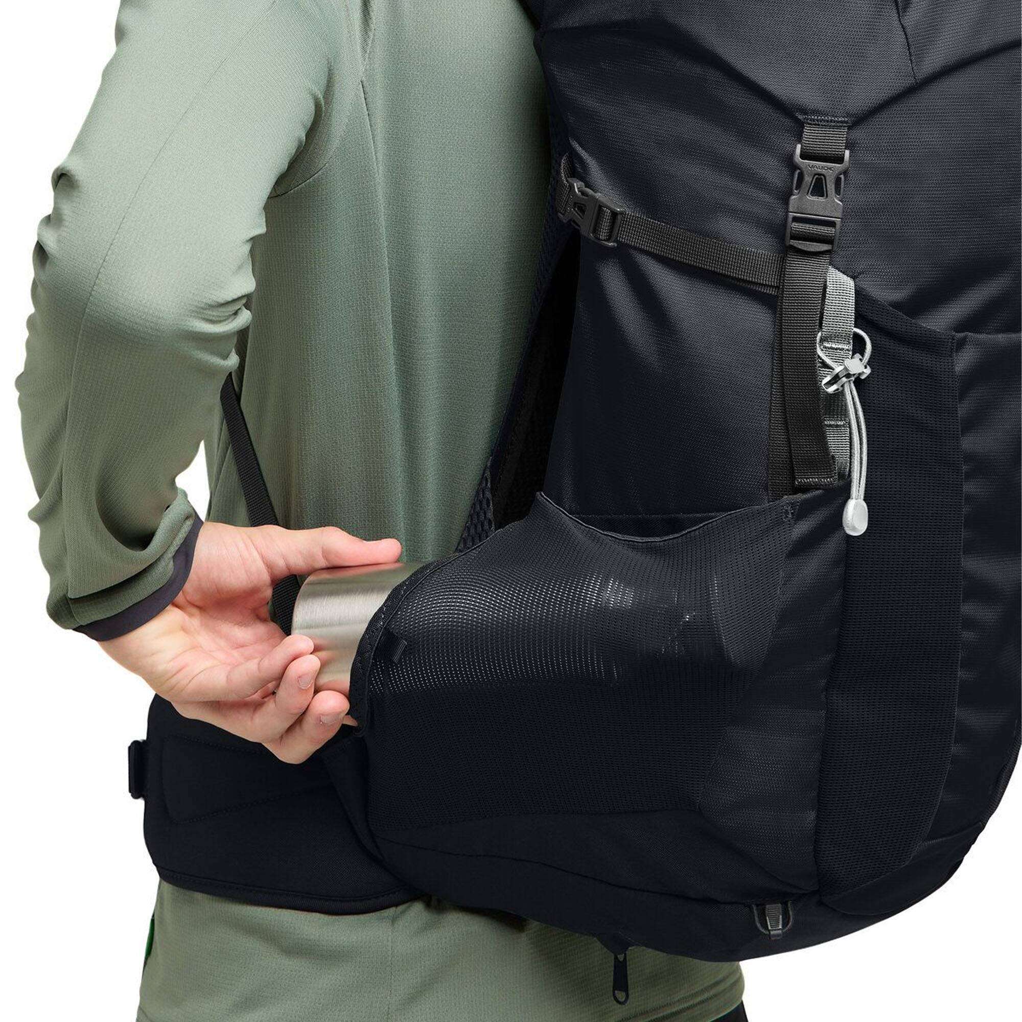 Alt View 5. VAUDE - Vaude Brenta 24 Hiking Backpack - Black - Black.