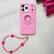 Alt View 5. VELVET CAVIAR - MagSafe Case for Apple iPhone 17 Pro Max - Hot Pink Leopard.
