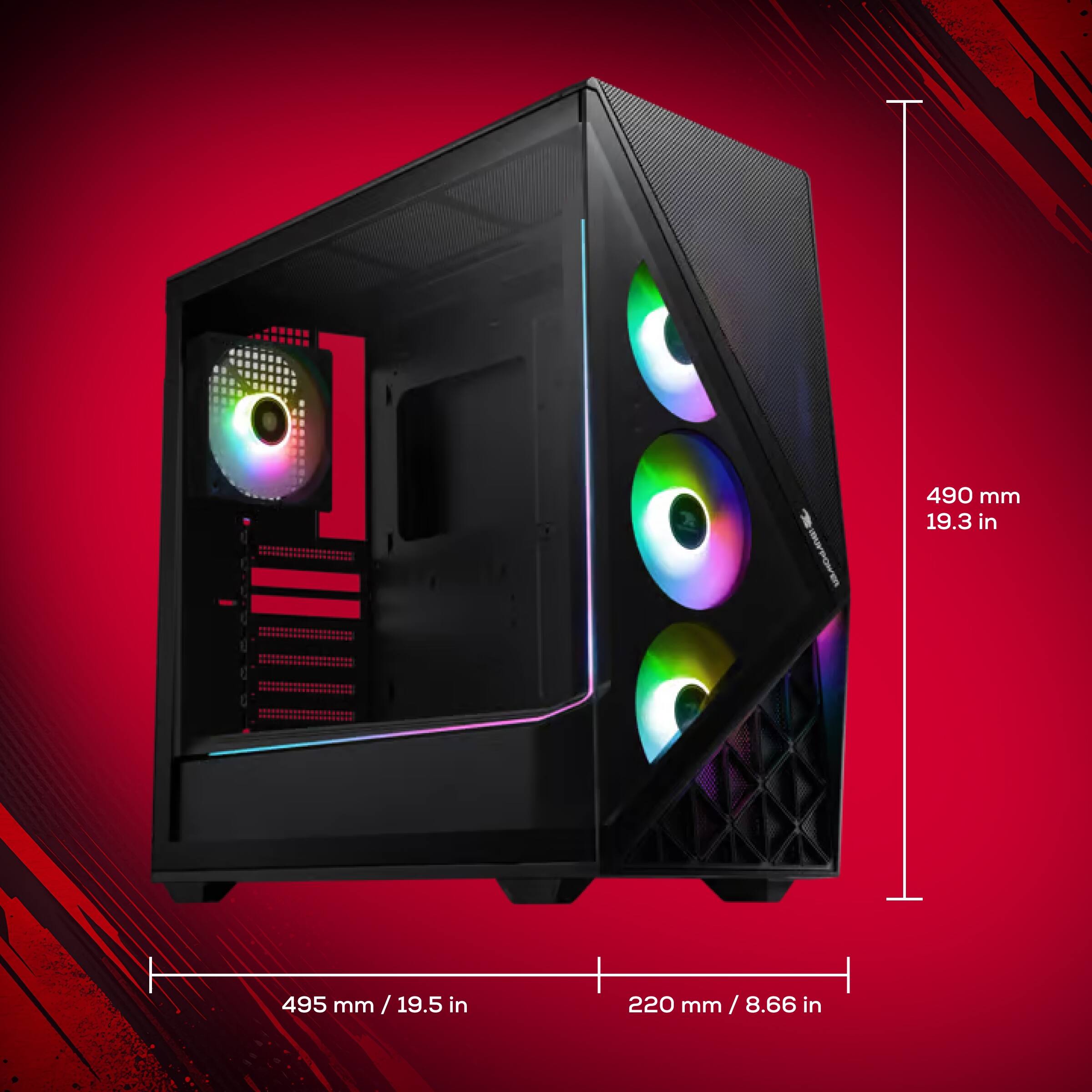 nUPPoweR  
490 mm / 19.3 in  
495 mm / 19.5 in  
220 mm / 8.66 in