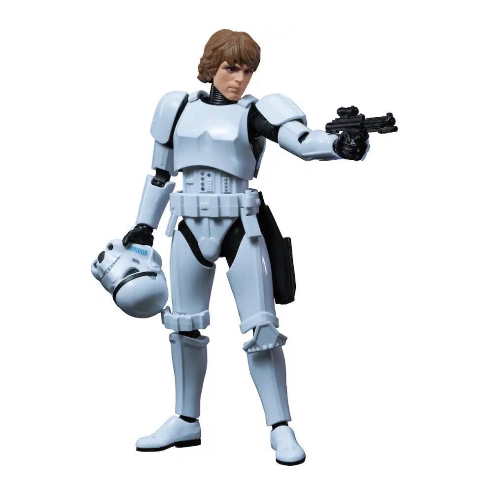 Left. Blokees - Blokees Star Wars Figure Darth Vader, Han Solo, Luke and Stormtrooper Bundle.