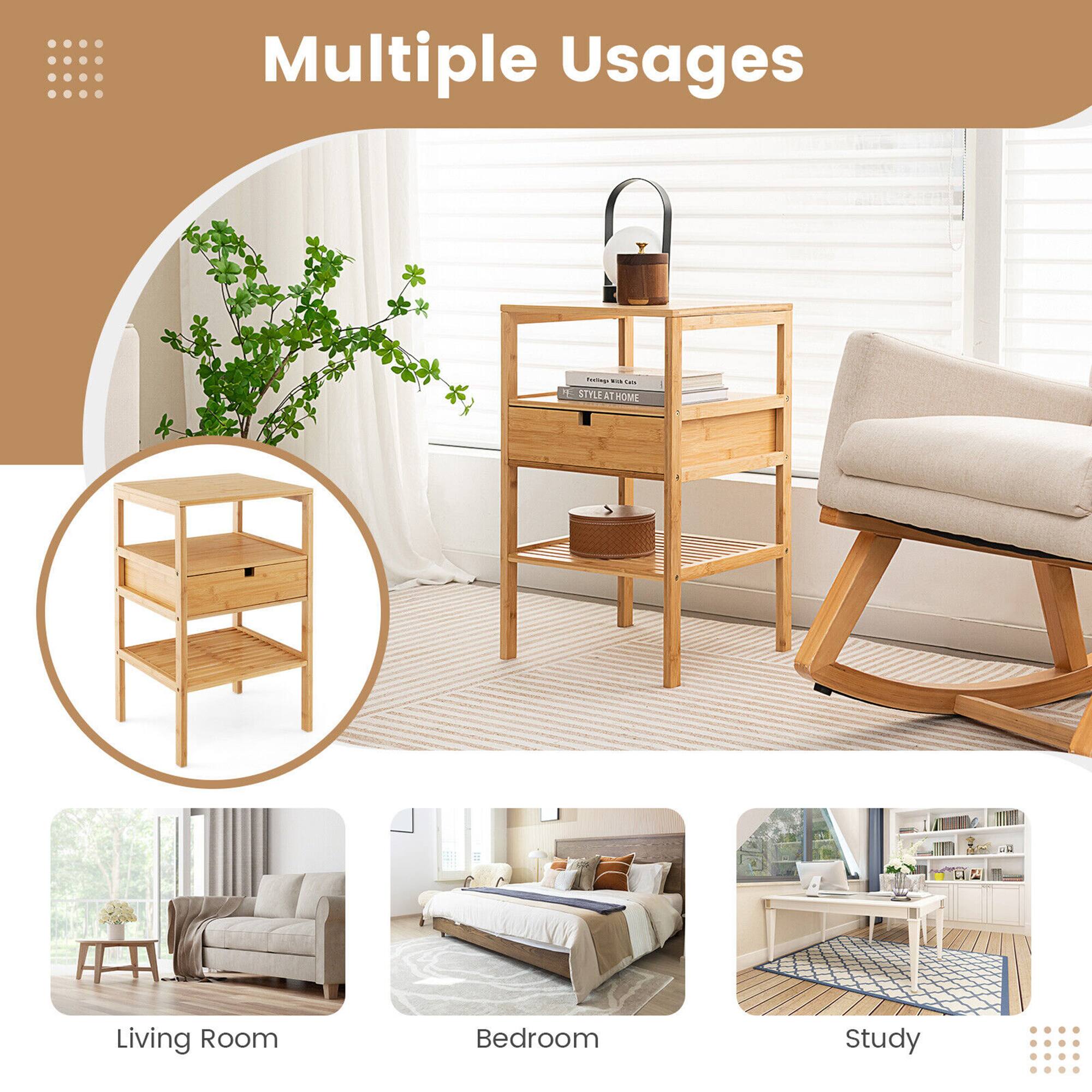 Multiple Usages

Living Room  
Bedroom  
Study