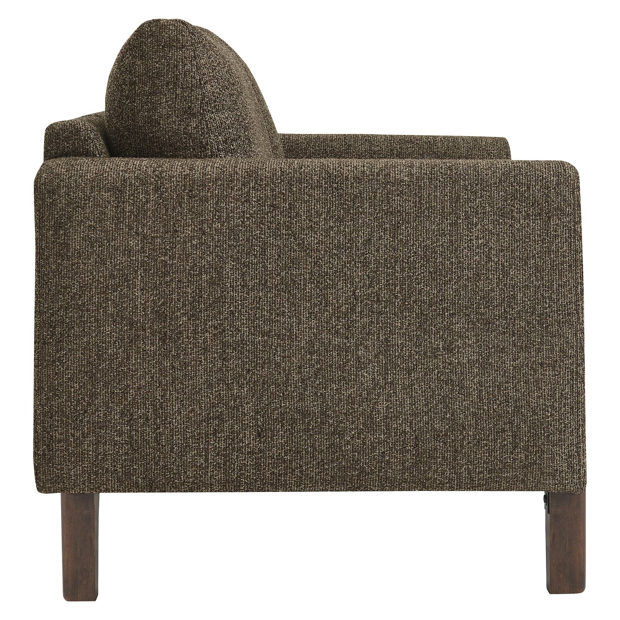 Alt View 2. Modway - Hawken Boucle Fabric Loveseat by Modway - Antique Espresso.