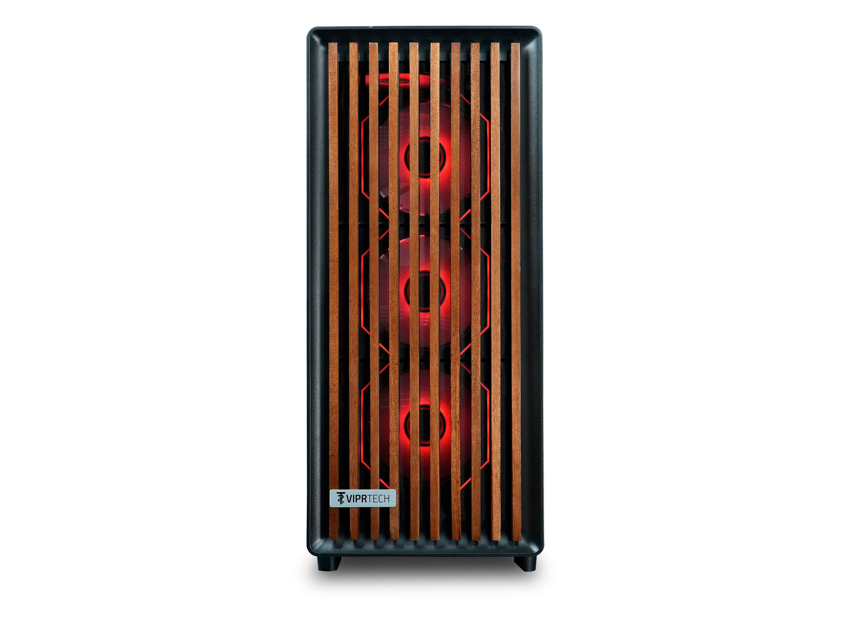 Angle. ViprTech - ViprTech Sentinel 1.0 Home and Office Desktop Computer- AMD Ryzen 7 8700F (5.0Ghz Turbo), RX 580 8GB, 16GB DDR5, 500GB.