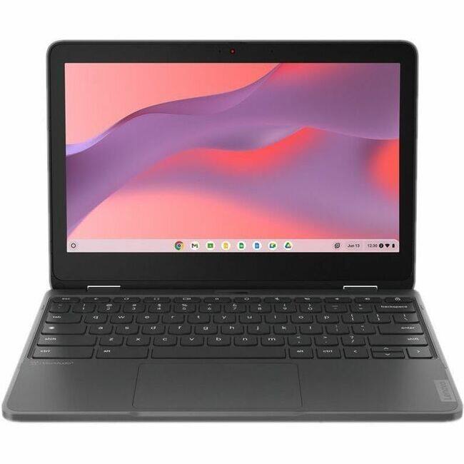 Lenovo - 300e Yoga Chromebook Gen 4 82W2002JUS 11.6" Touchscreen Convertible 2 in 1 Chromebook - HD - Octa-core (ARM - Graphite Gray