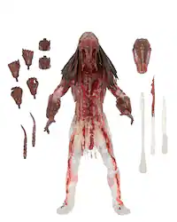 NECA - Prey 7” Scale Action Figure - Ultimate Bear Blood Feral Predator - Front_Zoom