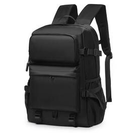 Unique Bargains - 28L Laptop Backpack, Business for Men, Casual TSA Approved Travel for Women, Water Resistant Daypack - Black