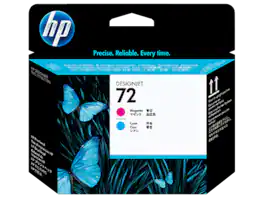 HP - 72 Magenta and Cyan DesignJet Printhead, C9383A