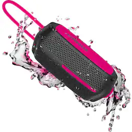Kitcheniva - Wireless Bluetooth Speaker Water-Resistant Compact Portable Design - Pink