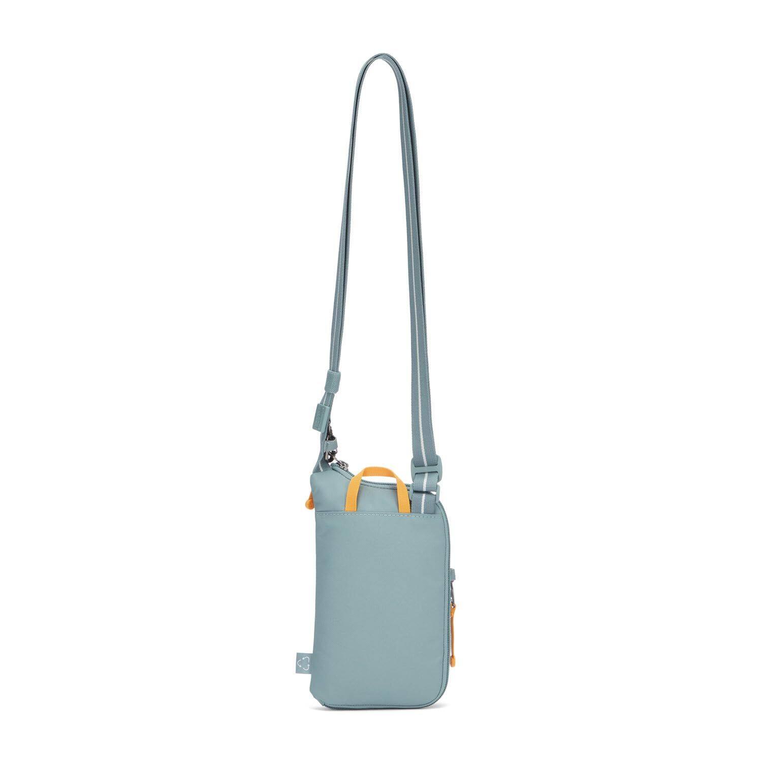 Left. Pacsafe - GO Tech Crossbody (Fresh Mint) - Fresh Mint.
