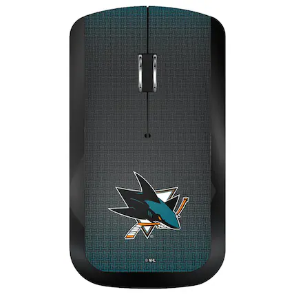 Front. Keyscaper - San Jose Sharks Wireless USB Computer Mouse - Black.