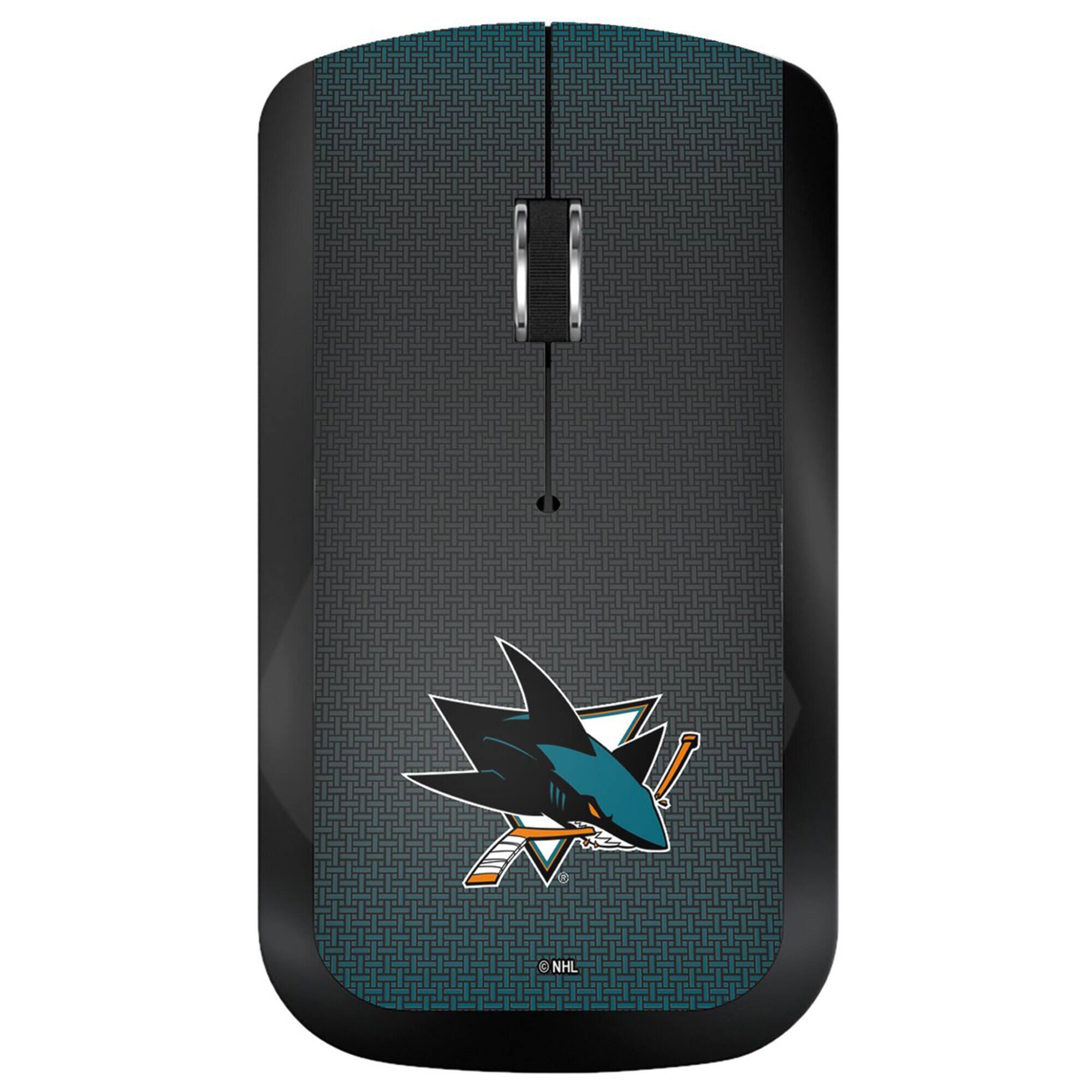 Front. Keyscaper - San Jose Sharks Wireless USB Computer Mouse - Black.