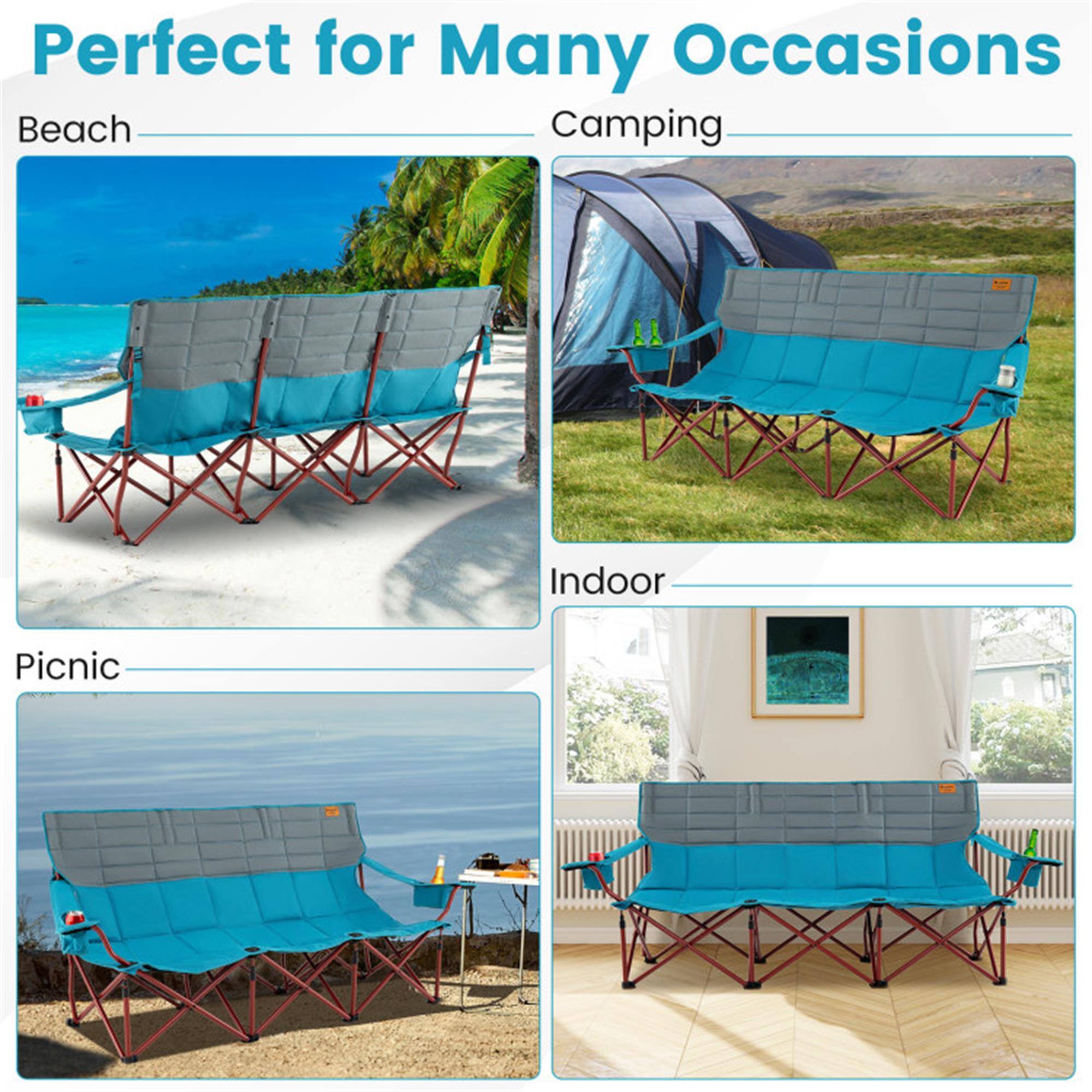 Perfect for Many Occasions

- Beach
- Camping
- Picnic
- Indoor