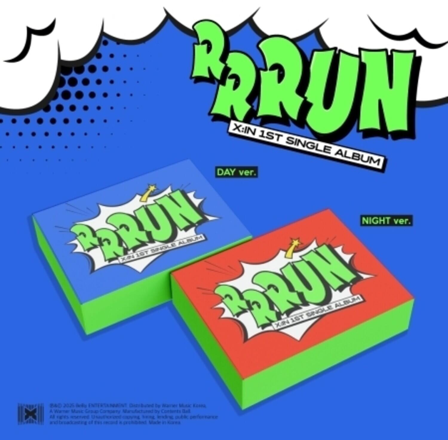 X:in - Rrrun - Random QR Card Cover - incl. Mini Jewel Keyring + Photocard   - DISCLESS DIGITAL [Digital Download] price history on PriceWatchPro