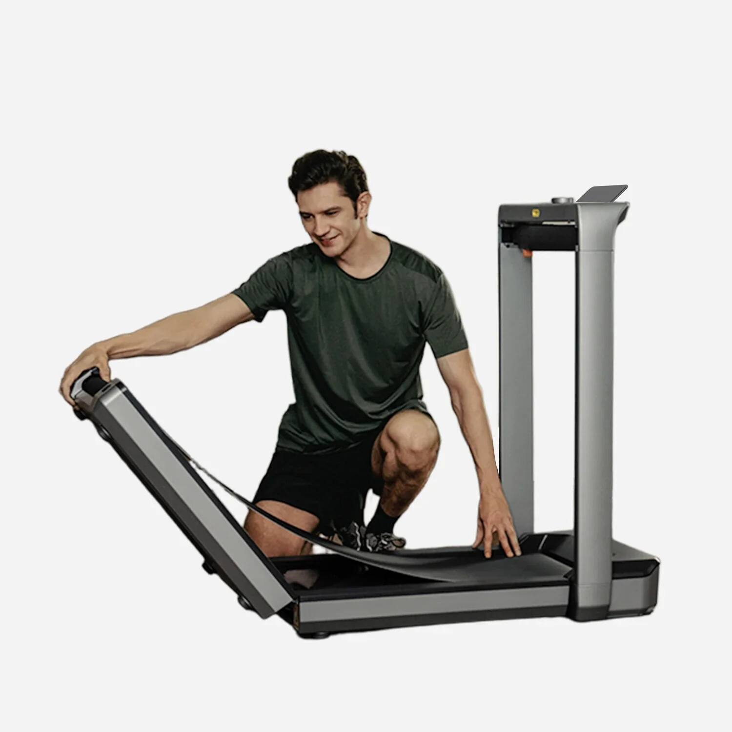 Alt View 3. WalkingPad - WALKINGPAD X25+ FOLDING TREADMILL | 10MPH - Silver Gray.