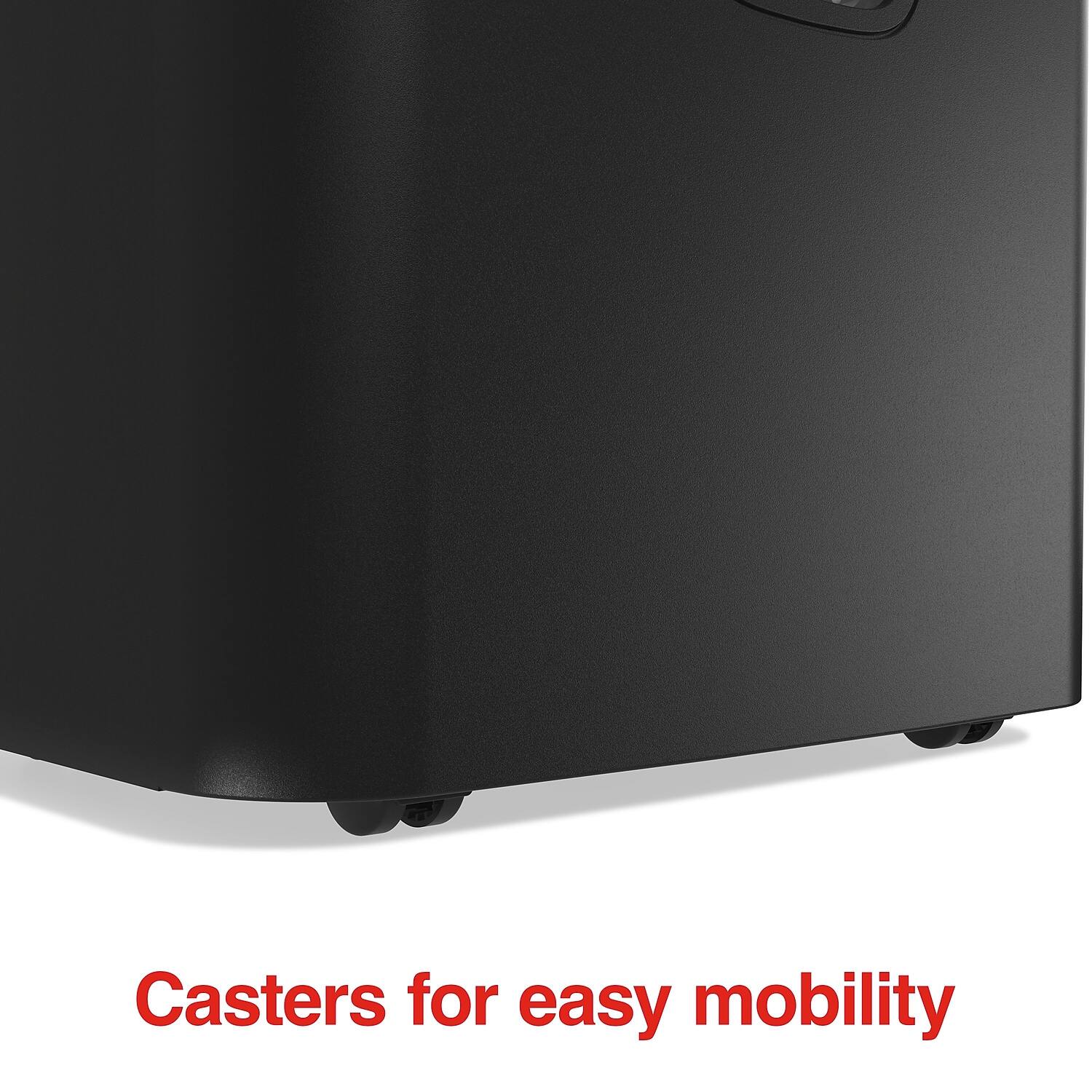 Casters for easy mobility